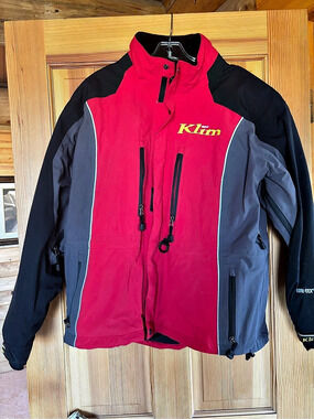 Klim Women's Gore-Tex Ski Jacket Red Black XL